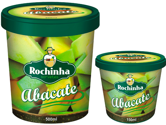 Pote - Abacate - Sorvetes Rochinha